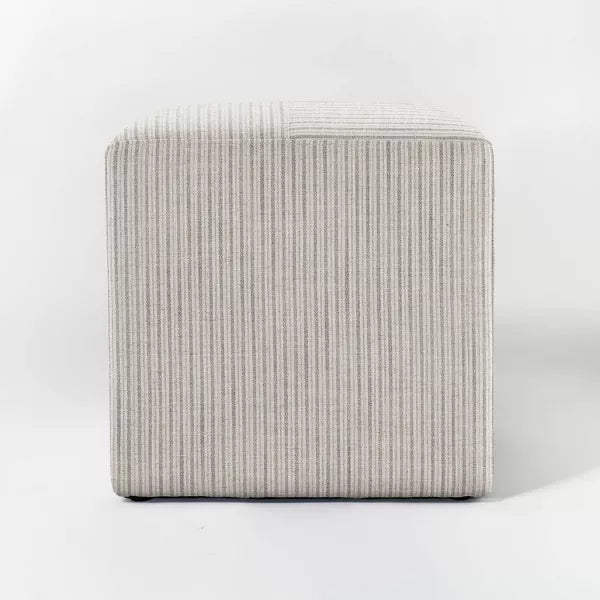 Lynwood Square Upholstered Cube - Threshold™ designed with Studio McGee