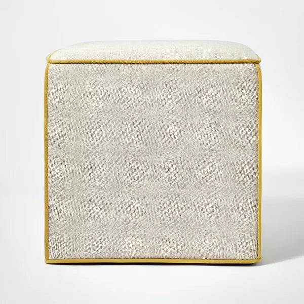 Lynwood Square Upholstered Cube - Threshold™ designed with Studio McGee