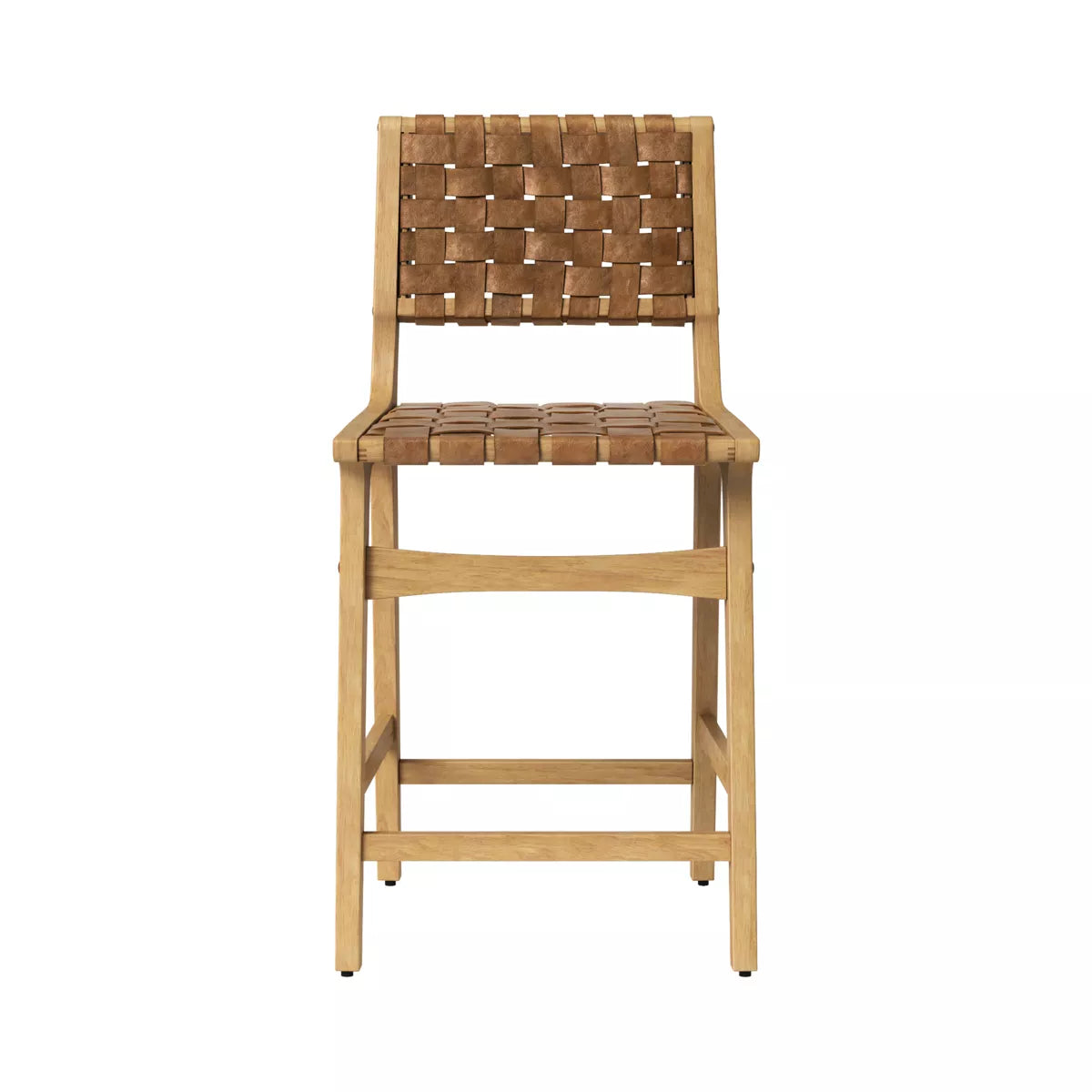 Ceylon Woven Counter Height Barstool Black/Natural - Opalhouse