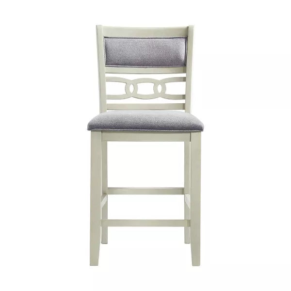 Set of 2 Taylor Counter Height Barstools Beige - Picket House Furnishings (Please be advised that sets may be missing pieces or otherwise incomplete.)