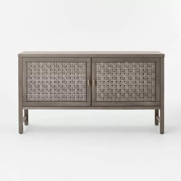 Palmdale Woven Door Console Natural - Threshold designed with Studio McGee