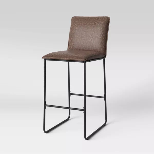 29" Upholstered Barstool with Metal Frame - Room Essentials™