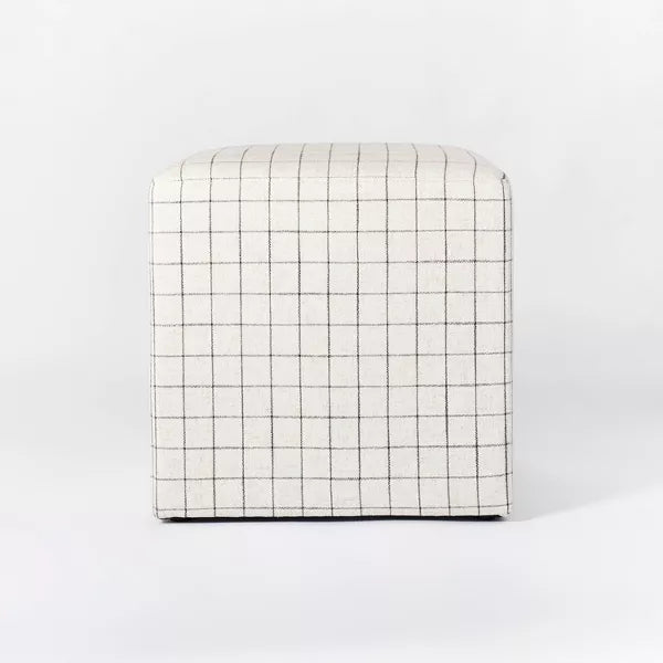 Lynwood Square Upholstered Cube - Threshold™ designed with Studio McGee