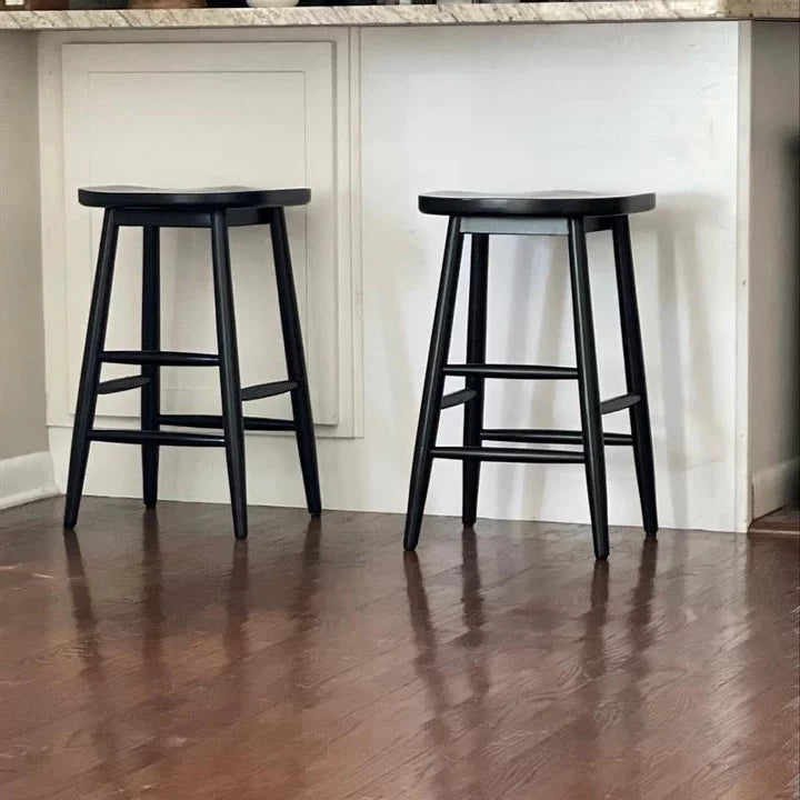 Haddonfield All Wood Backless Counter Height Barstool - Threshold™ designed with Studio McGee