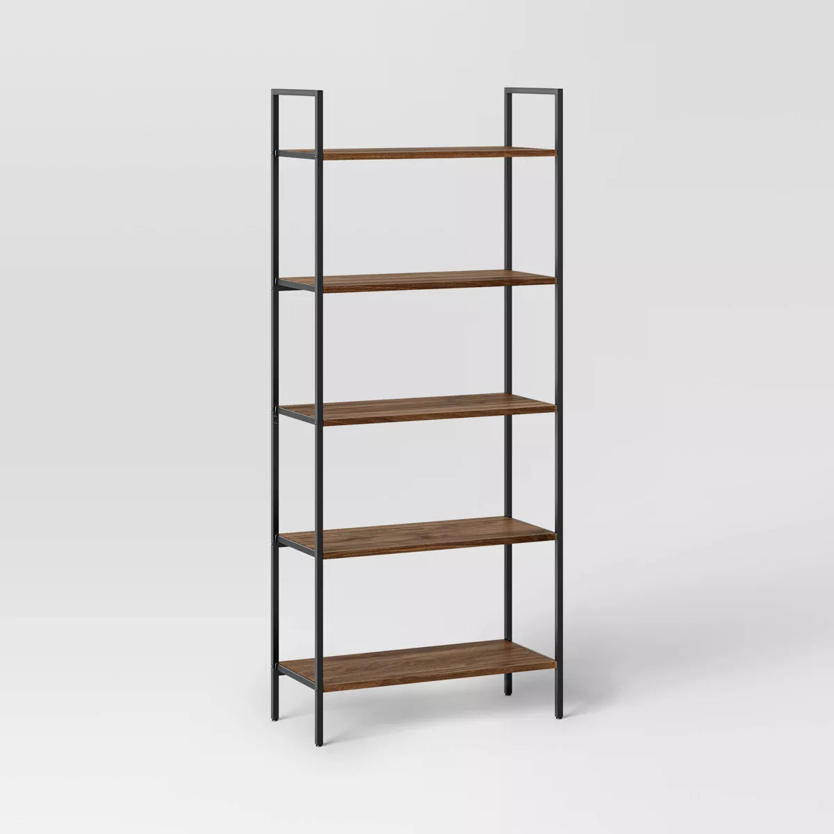 72" 5 Shelf  Ladder Bookshelf Vintage Oak - Threshold