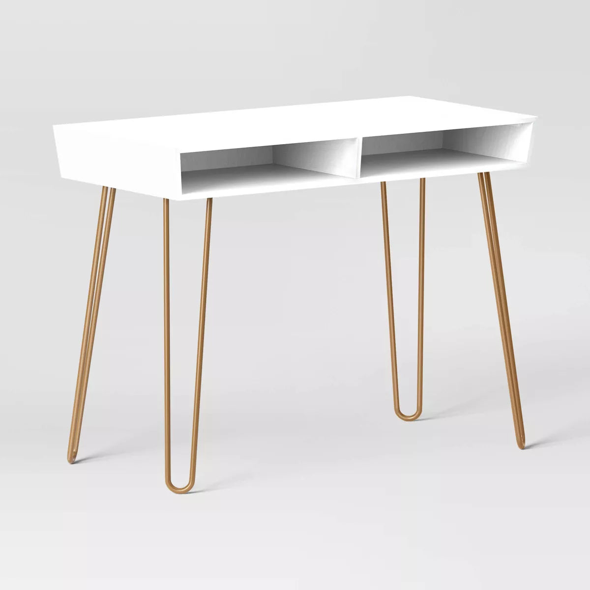 Hairpin Writing Desk with Storage - Threshold™