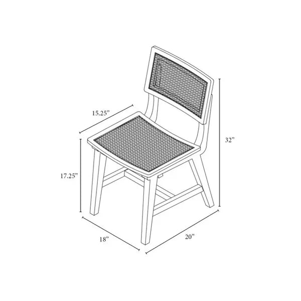 Tormod Backed Cane Dining Chair - Threshold™