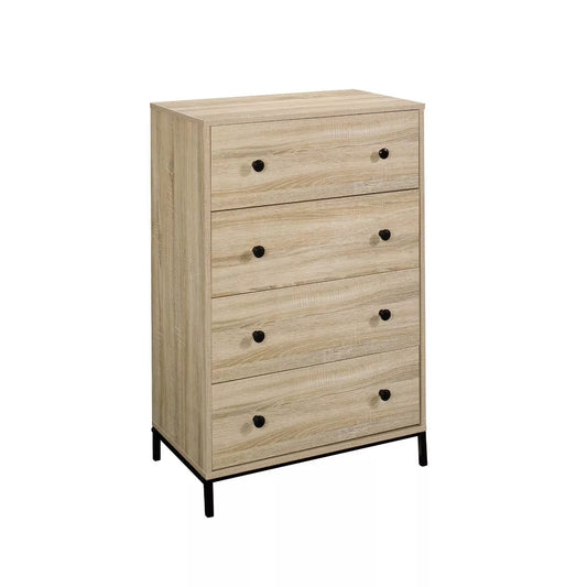 North Avenue 4 Drawer Chest Charter Brown - Sauder