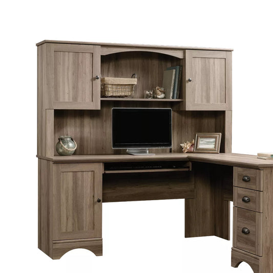 36" Harbor View Hutch Salt Oak - Sauder