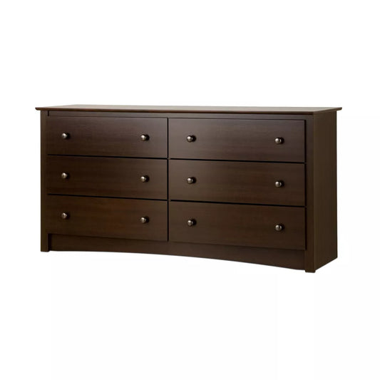 Fremont 6 Drawer Dresser - Prepac