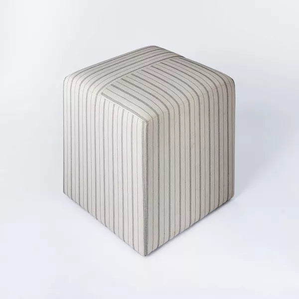 Lynwood Square Upholstered Cube - Threshold™ designed with Studio McGee