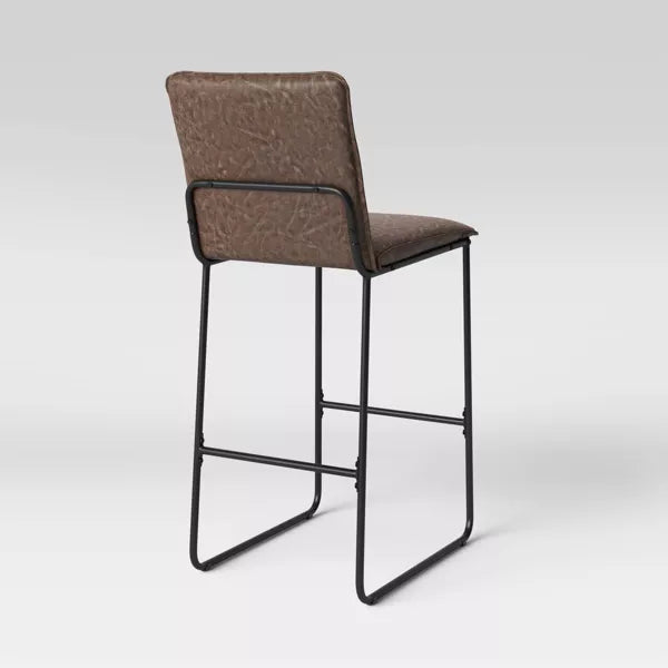 29" Upholstered Barstool with Metal Frame - Room Essentials™