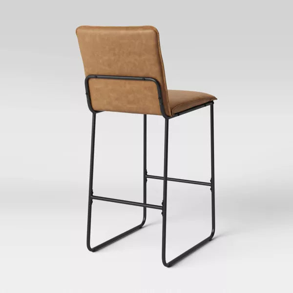 29" Upholstered Barstool with Metal Frame - Room Essentials™