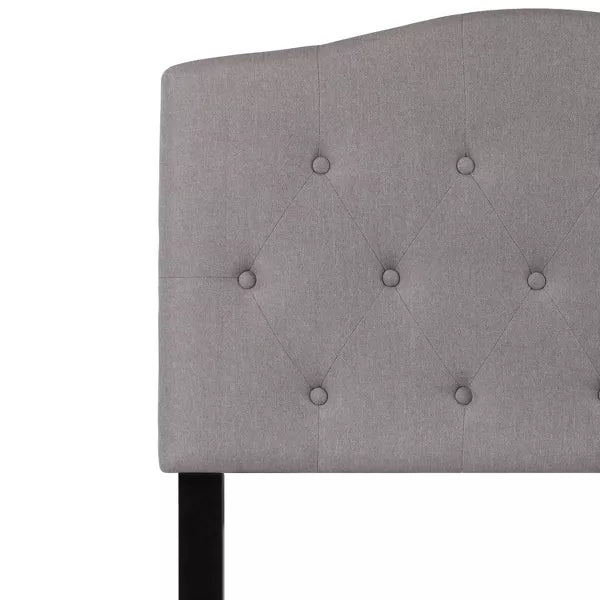 Flash Furniture Cambridge Arched Button Tufted Upholstered Headboard