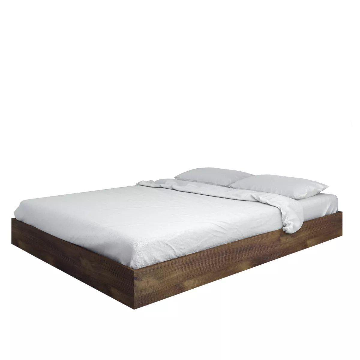 Queen Platform Bed Natural Maple - Nexera