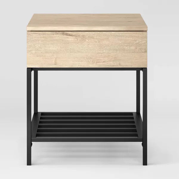 Loring End Table with Charging Station - Threshold™