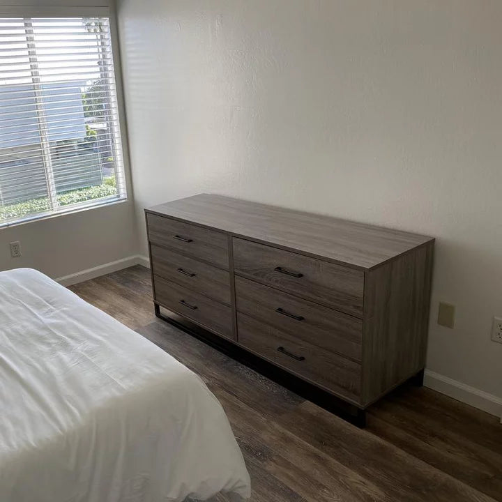 Mixed Material 3 Drawer Dresser | Buy now Household Hunter Mixed Material 3 Drawer Dresser | Buy now Household Hunter
