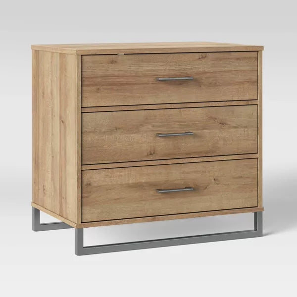 Mixed Material 3 Drawer Dresser - Room Essentials™