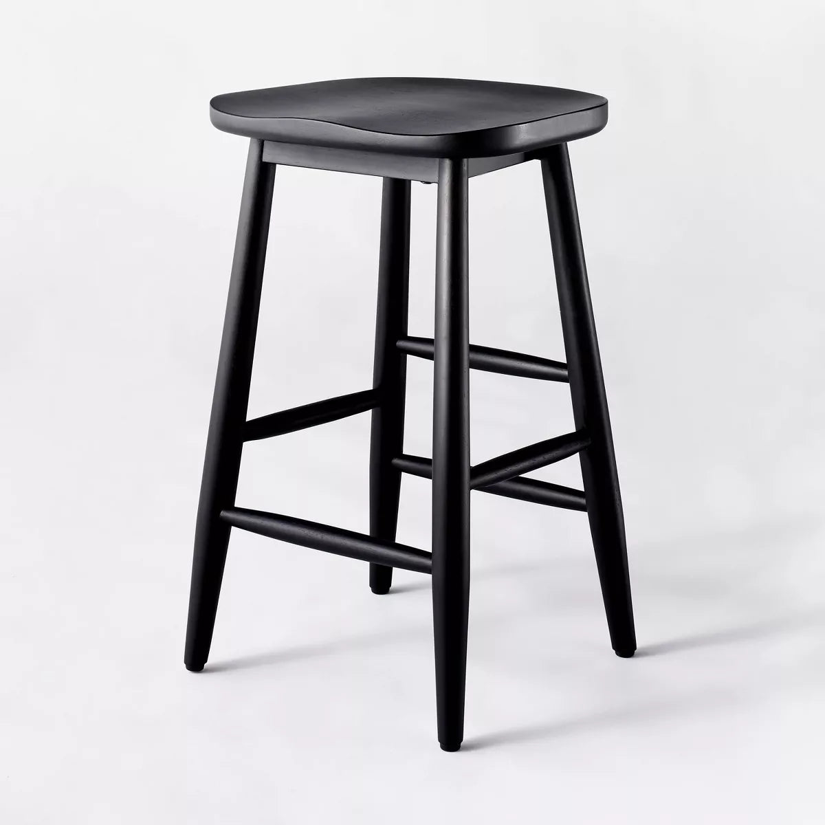 Haddonfield All Wood Backless Counter Height Barstool - Threshold™ designed with Studio McGee