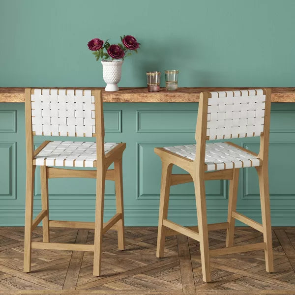 Ceylon Woven Barstool Natural - Opalhouse