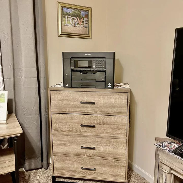 Mixed Material 4 Drawer Dresser - Room Essentials™