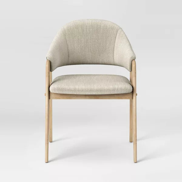 Ingleside Open Back Upholstered Wood Frame Dining Chair - Threshold™