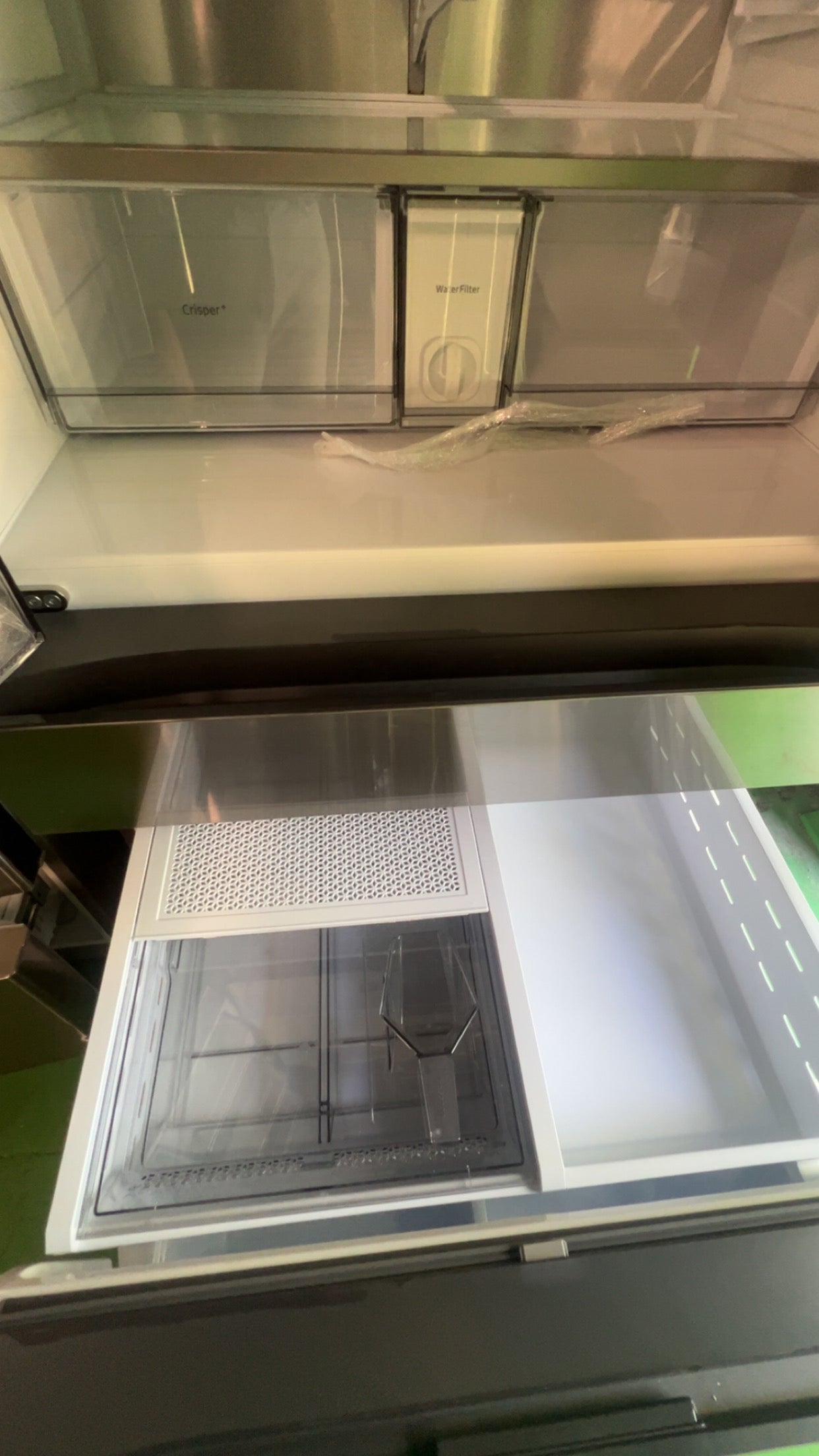 Bespoke 4-Door French Door Refrigerator (29 cu. ft.) with AutoFill Water Pitcher in Stainless Steel