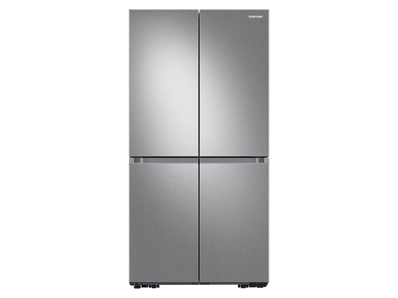 23 cu. ft. Smart Counter Depth 4-Door Flex™ Refrigerator with Beverage Center and Dual Ice Maker in Stainless Steel