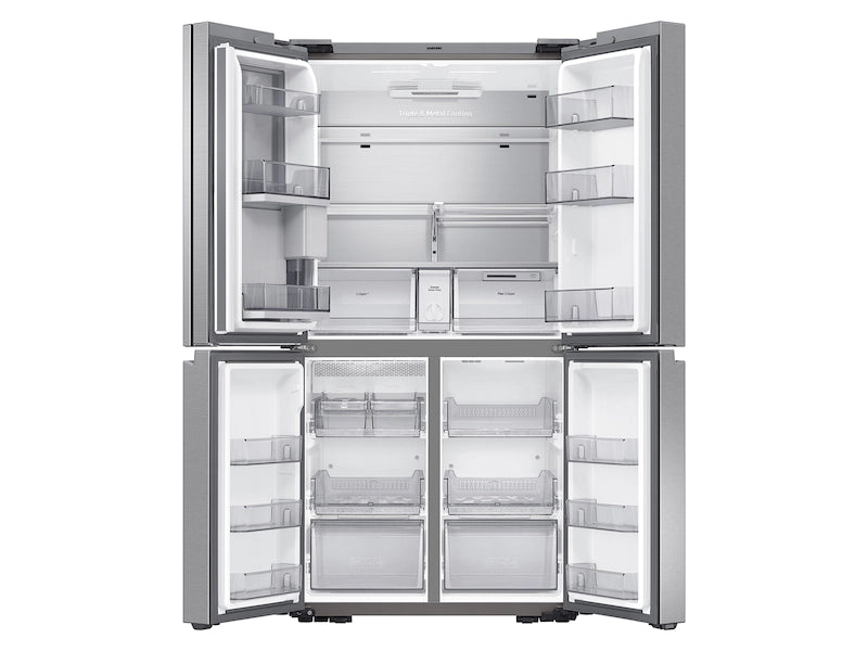 29 cu. ft. Smart 4-Door Flex™ Refrigerator with Beverage Center and Dual Ice Maker in Stainless Steel