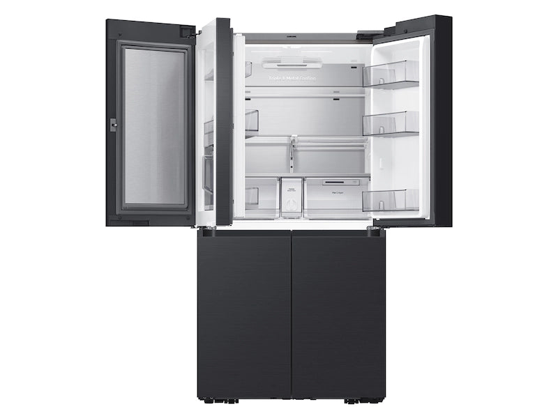 Bespoke 4-Door Flex™ Refrigerator (29 cu. ft.) in Matte Black Steel