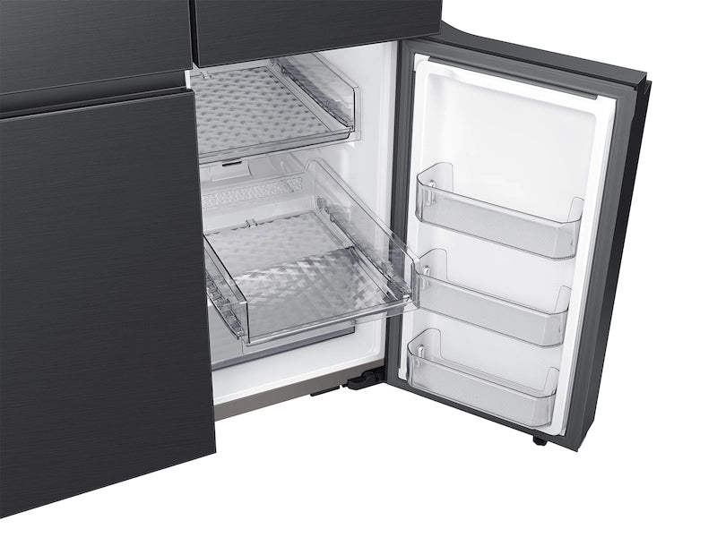 Bespoke 4-Door Flex™ Refrigerator (29 cu. ft.) in Matte Black Steel