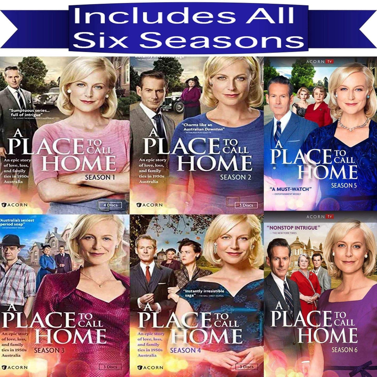 A Place to Call Home DVD Set Seasons 1-6