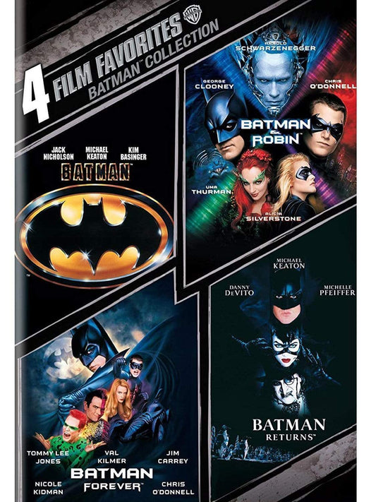 Batman Four Film Favorites Collection on DVD