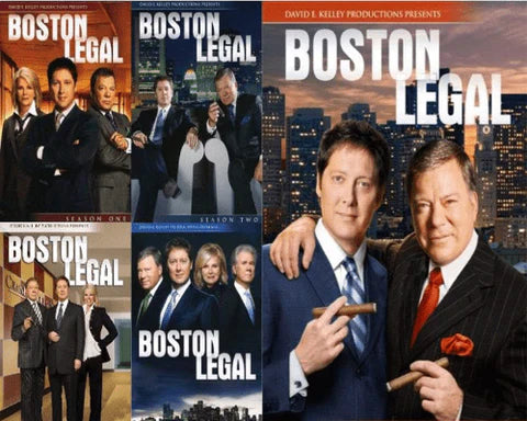 BOSTON LEGAL COMPLETE SERIES DVD