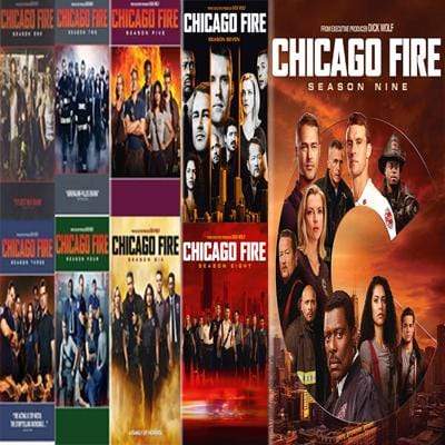 CHICAGO FIRE DVD SEASONS 1-9 Complete Series DVD