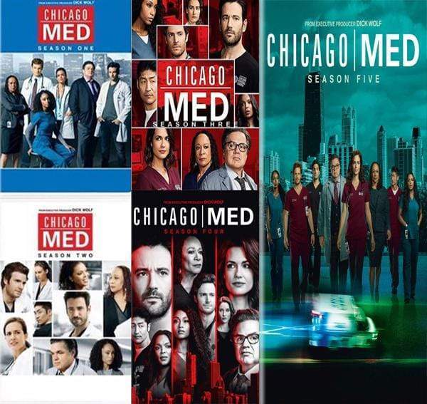 Chicago Med TV Series Seasons 1-5 DVD Set