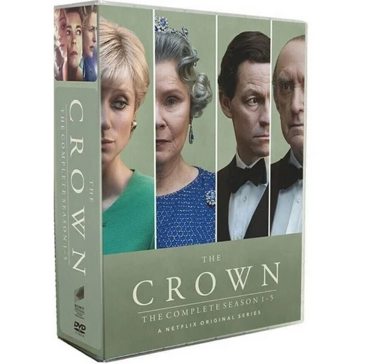 The Crown Complete Series Seasons 1-5 (DVD)