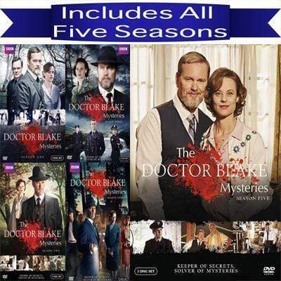 Doctor Blake Mysteries TV Series Seasons 1-5 DVD Set