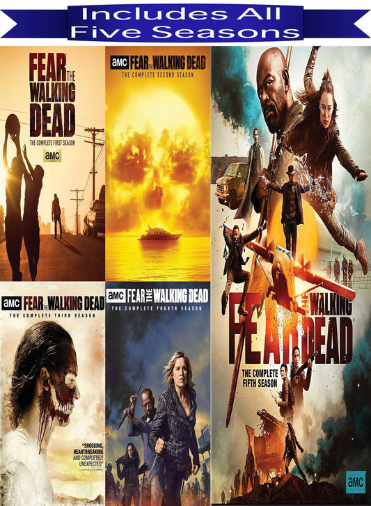 Fear the Walking Dead TV Series Seasons 1-5 DVD Set
