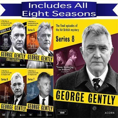 George Gently TV Series Seasons 1-8 DVD Set