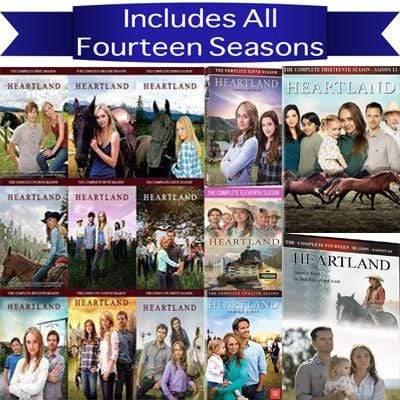 HEARTLAND TV SERIES SEASONS 1-14 DVD SET