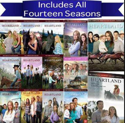 HEARTLAND COMPLETE SERIES SEASONS 1-14 DVD SET
