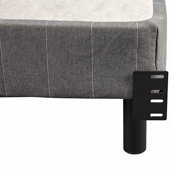 EnForce 7" Metal Box Spring with Headboard Bracket and Legs