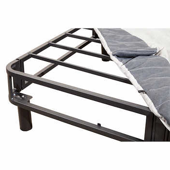 EnForce 7" Metal Box Spring with Headboard Bracket and Legs