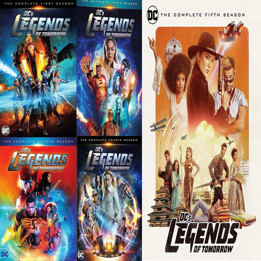Legends of Tomorrow TV Series Seasons 1-5 DVD Set