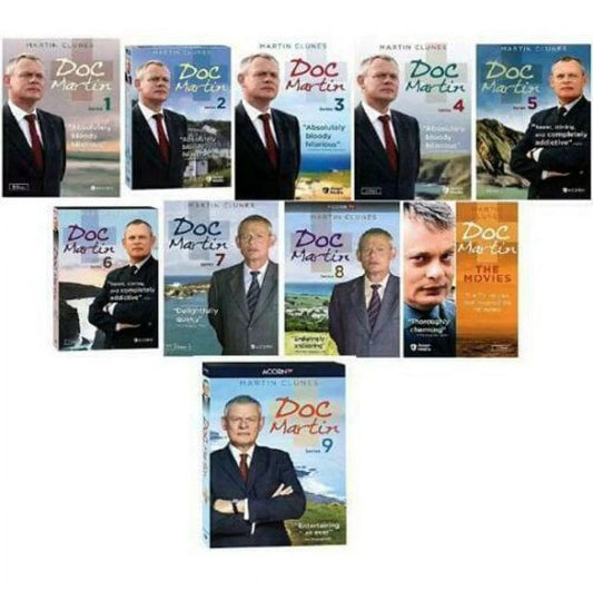 Doc Martin: The Complete Series Season 1-9 DVD Movies