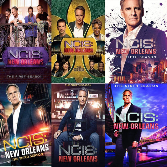 NCIS New Orleans TV Series Seasons 1-6 DVD Set