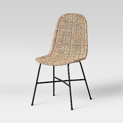 Bretton Woven Dining Chair with Metal Legs - Threshold