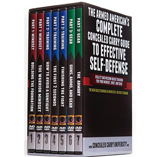 The Armed American's Complete Concealed Carry Guide to Effective Self-Defense Box Set on DVD