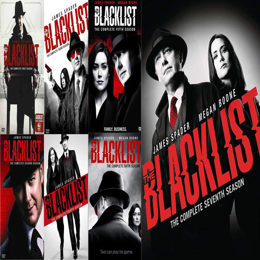 The Blacklist TV Series Seasons 1-7 DVD Set